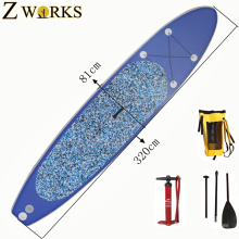 Prancha de Stand Up Paddle Insuflável de Alta Qualidade Tamanho e Cor Personalizados